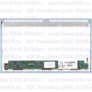 Матрица для ноутбука HP Pavilion DV6-3025er (1366x768 HD) TN, 40pin, Матовая