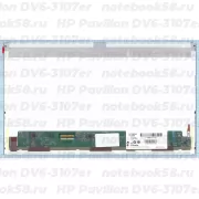 Матрица для ноутбука HP Pavilion DV6-3107er (1366x768 HD) TN, 40pin, Матовая