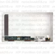 Матрица для ноутбука HP Pavilion G6-2016 (1366x768 HD) TN, 40pin, Матовая