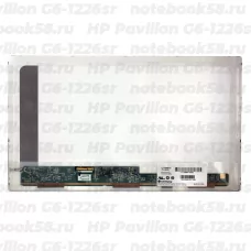 Матрица для ноутбука HP Pavilion G6-1226sr (1366x768 HD) TN, 40pin, Матовая