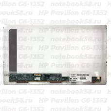 Матрица для ноутбука HP Pavilion G6-1352 (1366x768 HD) TN, 40pin, Матовая