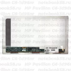 Матрица для ноутбука HP Pavilion G6-1d96nr (1366x768 HD) TN, 40pin, Матовая