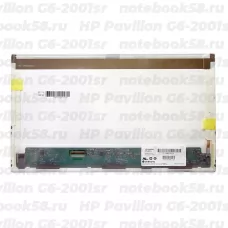 Матрица для ноутбука HP Pavilion G6-2001sr (1366x768 HD) TN, 40pin, Матовая