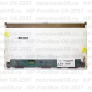 Матрица для ноутбука HP Pavilion G6-2351 (1366x768 HD) TN, 40pin, Матовая