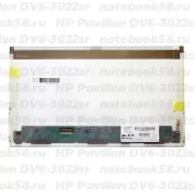 Матрица для ноутбука HP Pavilion DV6-3022sr (1366x768 HD) TN, 40pin, Матовая