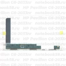 Матрица для ноутбука HP Pavilion G6-2033nr (1366x768 HD) TN, 40pin, Матовая