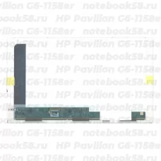 Матрица для ноутбука HP Pavilion G6-1158er (1366x768 HD) TN, 40pin, Матовая