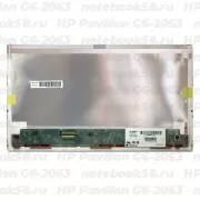 Матрица для ноутбука HP Pavilion G6-2063 (1366x768 HD) TN, 40pin, Матовая