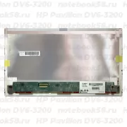 Матрица для ноутбука HP Pavilion DV6-3200 (1366x768 HD) TN, 40pin, Матовая