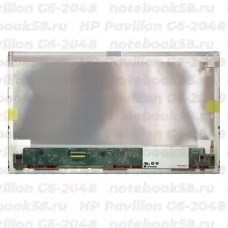 Матрица для ноутбука HP Pavilion G6-2048 (1366x768 HD) TN, 40pin, Матовая
