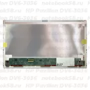 Матрица для ноутбука HP Pavilion DV6-3036 (1366x768 HD) TN, 40pin, Матовая