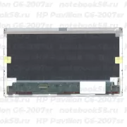 Матрица для ноутбука HP Pavilion G6-2007sr (1366x768 HD) TN, 40pin, Матовая