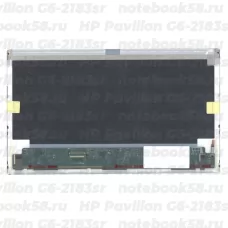 Матрица для ноутбука HP Pavilion G6-2183sr (1366x768 HD) TN, 40pin, Матовая