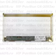 Матрица для ноутбука HP Pavilion G6-2053er (1366x768 HD) TN, 40pin, Глянцевая