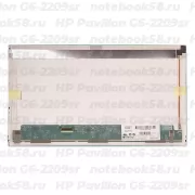 Матрица для ноутбука HP Pavilion G6-2209sr (1366x768 HD) TN, 40pin, Матовая