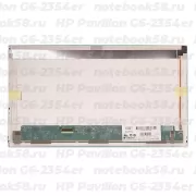 Матрица для ноутбука HP Pavilion G6-2354er (1366x768 HD) TN, 40pin, Матовая