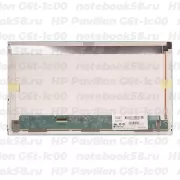 Матрица для ноутбука HP Pavilion G6t-1c00 (1366x768 HD) TN, 40pin, Матовая