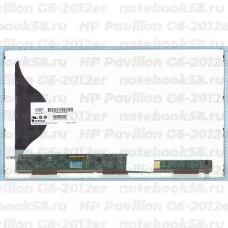 Матрица для ноутбука HP Pavilion G6-2012er (1366x768 HD) TN, 40pin, Матовая