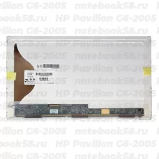 Матрица для ноутбука HP Pavilion G6-2005 (1366x768 HD) TN, 40pin, Матовая