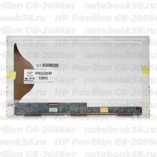 Матрица для ноутбука HP Pavilion G6-2056er (1366x768 HD) TN, 40pin, Матовая