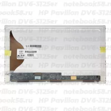 Матрица для ноутбука HP Pavilion DV6-3125er (1366x768 HD) TN, 40pin, Матовая