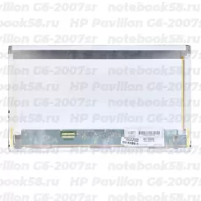 Матрица для ноутбука HP Pavilion G6-2007sr (1366x768 HD) TN, 40pin, Матовая