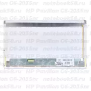 Матрица для ноутбука HP Pavilion G6-2035nr (1366x768 HD) TN, 40pin, Матовая