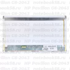 Матрица для ноутбука HP Pavilion G6-2043 (1366x768 HD) TN, 40pin, Матовая