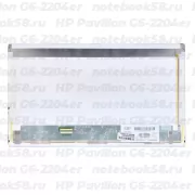 Матрица для ноутбука HP Pavilion G6-2204er (1366x768 HD) TN, 40pin, Матовая