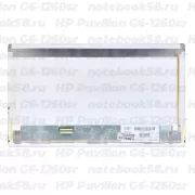 Матрица для ноутбука HP Pavilion G6-1260sr (1366x768 HD) TN, 40pin, Матовая