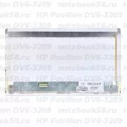 Матрица для ноутбука HP Pavilion DV6-3209 (1366x768 HD) TN, 40pin, Матовая