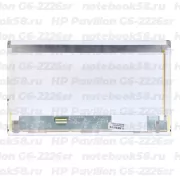 Матрица для ноутбука HP Pavilion G6-2226sr (1366x768 HD) TN, 40pin, Матовая