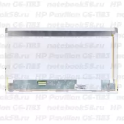 Матрица для ноутбука HP Pavilion G6-1183 (1366x768 HD) TN, 40pin, Матовая