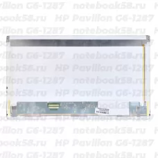 Матрица для ноутбука HP Pavilion G6-1287 (1366x768 HD) TN, 40pin, Матовая