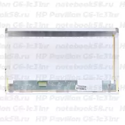 Матрица для ноутбука HP Pavilion G6-1c31nr (1366x768 HD) TN, 40pin, Матовая