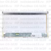 Матрица для ноутбука HP Pavilion G6-1d20 (1366x768 HD) TN, 40pin, Матовая