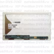 Матрица для ноутбука HP Pavilion DV6-3061 (1366x768 HD) TN, 40pin, Матовая