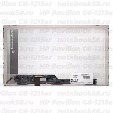 Матрица для ноутбука HP Pavilion G6-1215er (1366x768 HD) TN, 40pin, Матовая