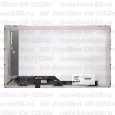 Матрица для ноутбука HP Pavilion G6-1252er (1366x768 HD) TN, 40pin, Матовая