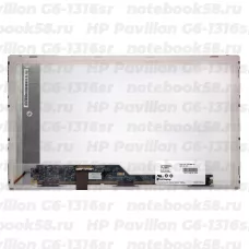 Матрица для ноутбука HP Pavilion G6-1316sr (1366x768 HD) TN, 40pin, Матовая