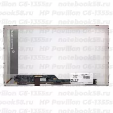 Матрица для ноутбука HP Pavilion G6-1355sr (1366x768 HD) TN, 40pin, Матовая