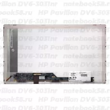 Матрица для ноутбука HP Pavilion DV6-3031nr (1366x768 HD) TN, 40pin, Матовая