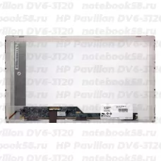 Матрица для ноутбука HP Pavilion DV6-3120 (1366x768 HD) TN, 40pin, Матовая