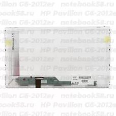 Матрица для ноутбука HP Pavilion G6-2012er (1366x768 HD) TN, 40pin, Матовая