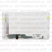 Матрица для ноутбука HP Pavilion G6-2017 (1366x768 HD) TN, 40pin, Матовая