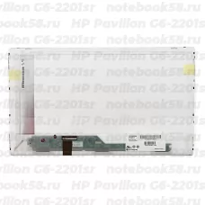 Матрица для ноутбука HP Pavilion G6-2201sr (1366x768 HD) TN, 40pin, Матовая