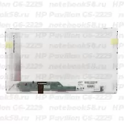 Матрица для ноутбука HP Pavilion G6-2229 (1366x768 HD) TN, 40pin, Матовая