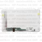 Матрица для ноутбука HP Pavilion G6-1223 (1366x768 HD) TN, 40pin, Матовая