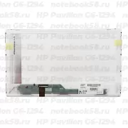 Матрица для ноутбука HP Pavilion G6-1294 (1366x768 HD) TN, 40pin, Матовая