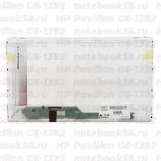 Матрица для ноутбука HP Pavilion G6-1392 (1366x768 HD) TN, 40pin, Матовая
